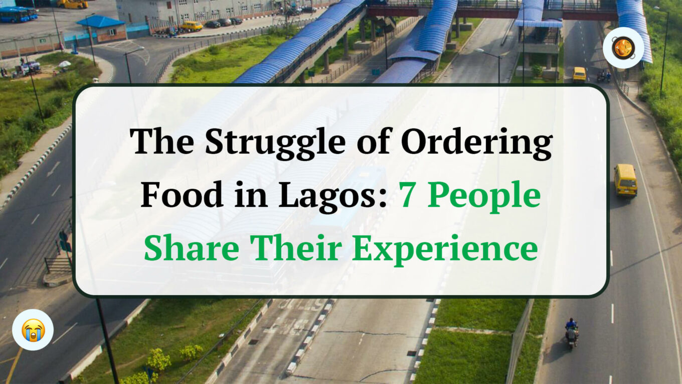 ordering food in Lagos