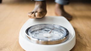 get a scale to measure your weight loss progress