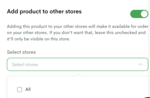 Duplicate Products across Stores